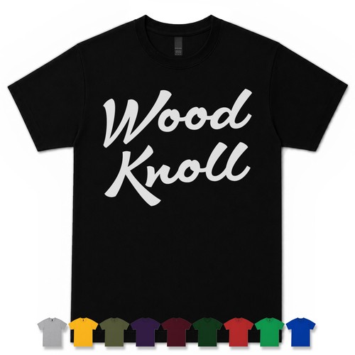 Maglietta wood knoll retro - wood,