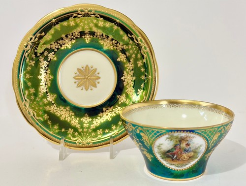 Antico piattino tazza - da, tè