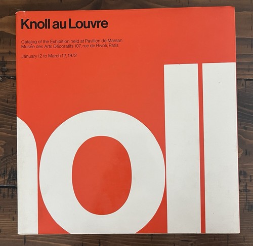 Knoll louvre catalog of - knoll,